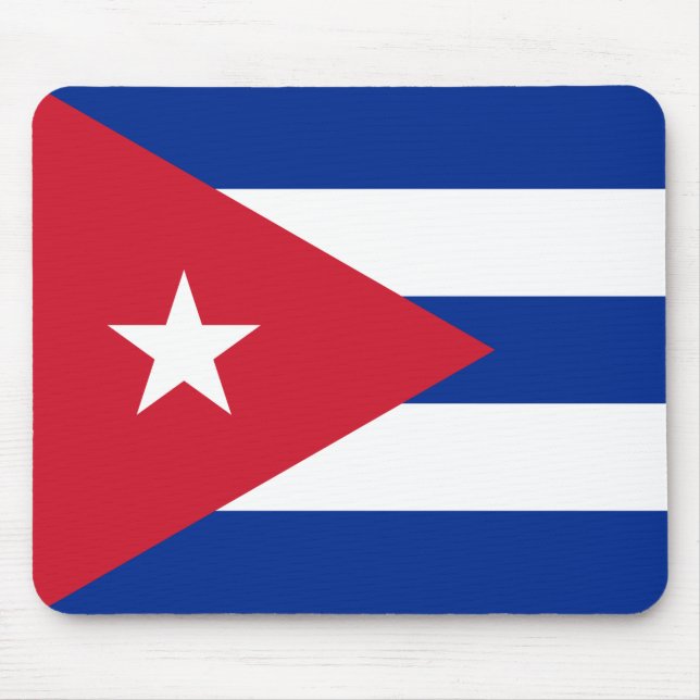 Alfombrilla De Ratón Bandera de Cuba (Frente)