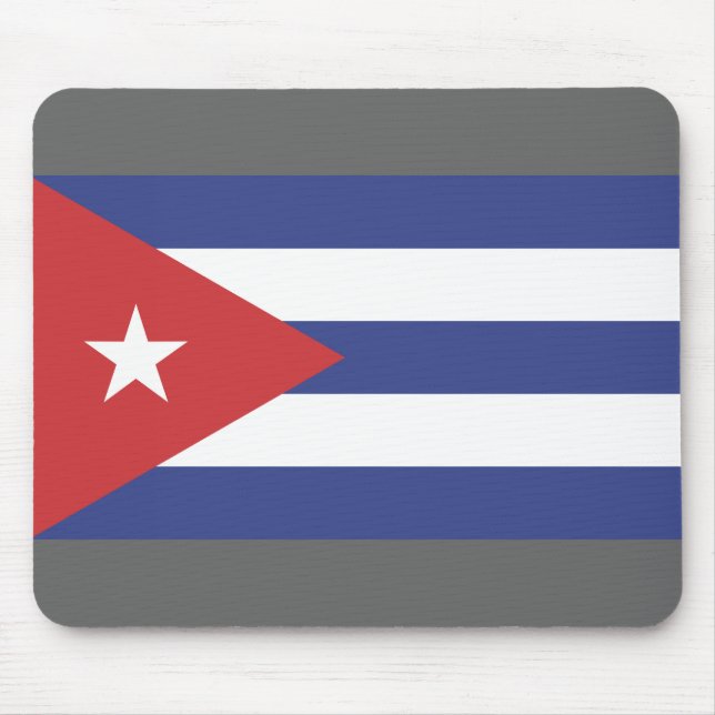 Alfombrilla De Ratón Bandera de Cuba (Frente)