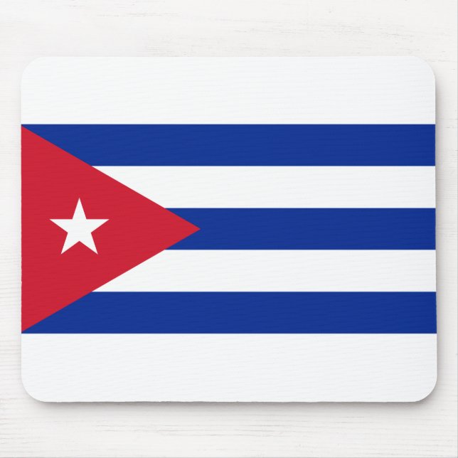 Alfombrilla De Ratón Bandera de Cuba (Frente)