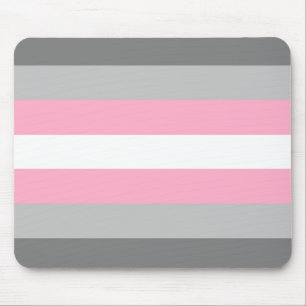 Alfombrilla De Ratón Bandera de DemiGirl