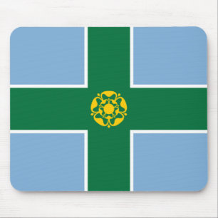 Alfombrilla De Ratón Bandera de Derbyshire (condado de Inglaterra, Rein