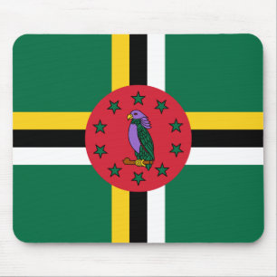 Alfombrilla De Ratón Bandera de Dominica