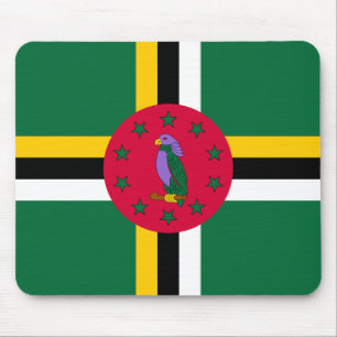 Alfombrilla De Ratón Bandera de Dominica