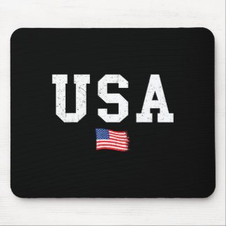 Alfombrilla De Ratón Bandera de EE. UU. patriótica bandera americana ho