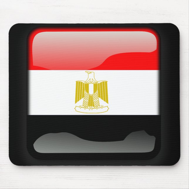 Alfombrilla De Ratón Bandera de Egipto (Frente)