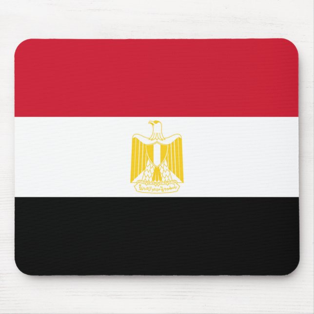 Alfombrilla De Ratón Bandera de Egipto (Frente)