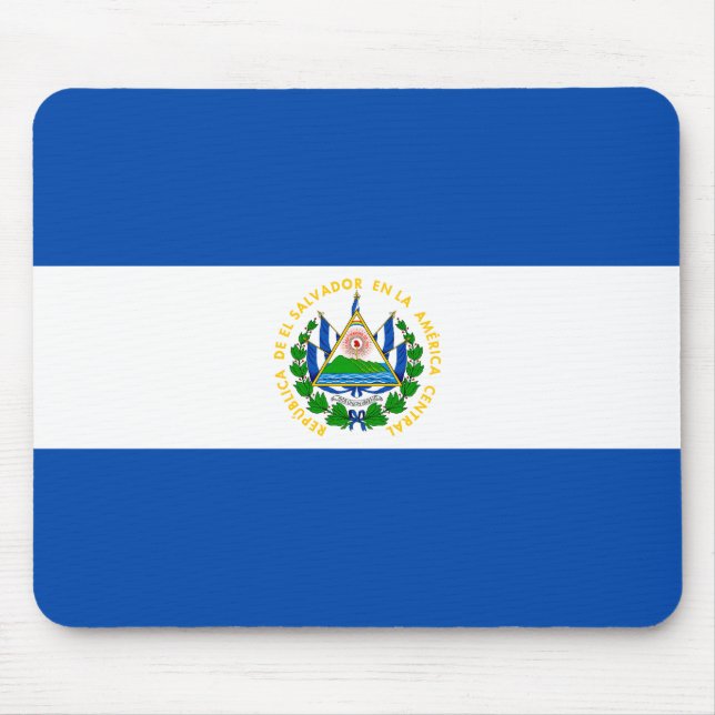 Alfombrilla De Ratón Bandera de El Salvador (Frente)