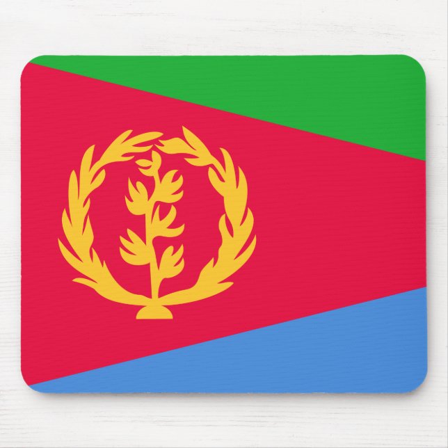Alfombrilla De Ratón Bandera de Eritrea (Frente)