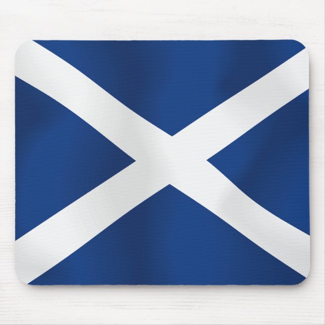 Alfombrilla De Ratón Bandera de Escocia (Frente)