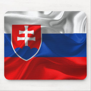 Alfombrilla De Ratón Bandera de Eslovaquia