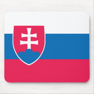 Alfombrilla De Ratón Bandera de Eslovaquia