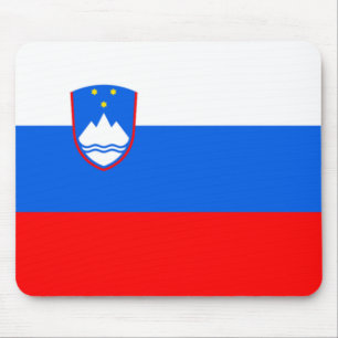 Alfombrilla De Ratón Bandera de Eslovenia