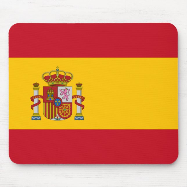 Alfombrilla De Ratón Bandera de España Mousepad (Frente)