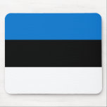 Alfombrilla De Ratón Bandera de Estonia<br><div class="desc">Bandera patriótica de Estonia.</div>