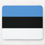 Alfombrilla De Ratón Bandera de Estonia<br><div class="desc">Bandera de Estonia</div>