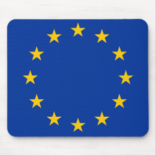 Alfombrilla De Ratón Bandera de Europa, bandera europea