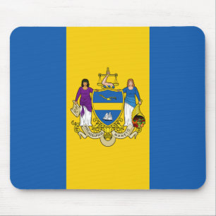 Alfombrilla De Ratón Bandera de Filadelfia