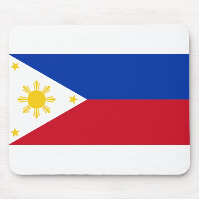 Alfombrilla De Ratón Bandera de Filipinas (Frente)