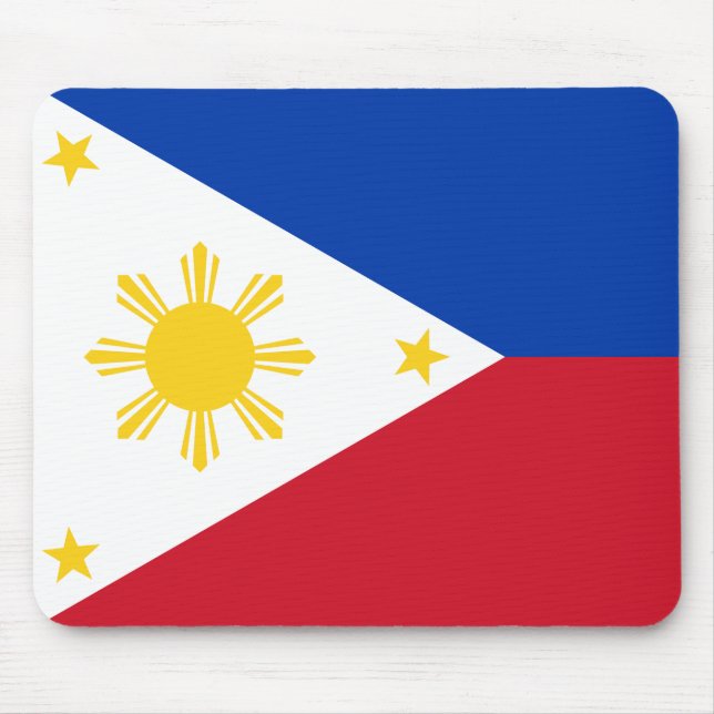 Alfombrilla De Ratón Bandera de Filipinas (Frente)