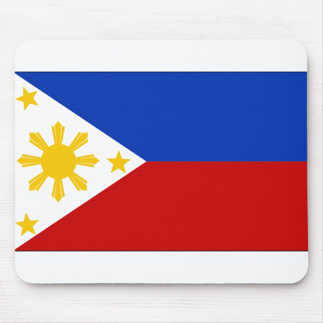 Alfombrilla De Ratón Bandera de Filipinas (Frente)