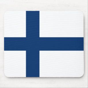 Alfombrilla De Ratón Bandera de Finlandia