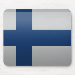 Alfombrilla De Ratón Bandera de Finlandia