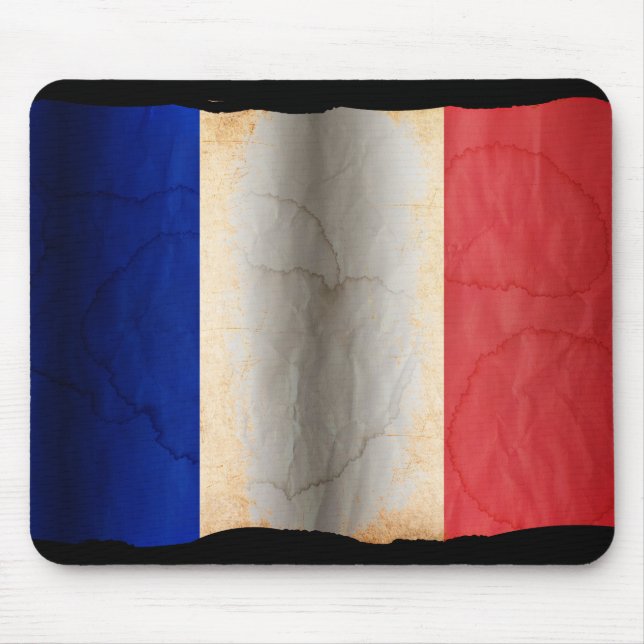 Alfombrilla De Ratón Bandera de Francia (Frente)