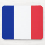 Alfombrilla De Ratón Bandera de Francia (francesa)<br><div class="desc">Productos de bandera mundial de personalizable - Por favor,  no dude en añadir su propio texto.</div>
