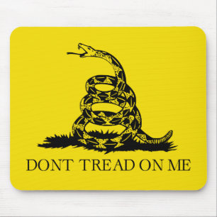 Alfombrilla De Ratón Bandera de Gadsden Rattlesnake: Guerra Revoluciona