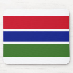 Alfombrilla De Ratón Bandera de Gambia