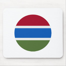 Alfombrilla De Ratón Bandera de Gambia
