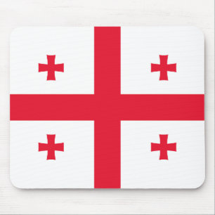 Alfombrilla De Ratón Bandera de Georgia