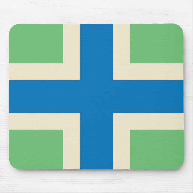 Alfombrilla De Ratón Bandera de Gloucestershire (condado británico) (Frente)