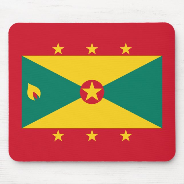 Alfombrilla De Ratón Bandera de Granada (Frente)