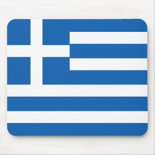 Alfombrilla De Ratón Bandera de Grecia