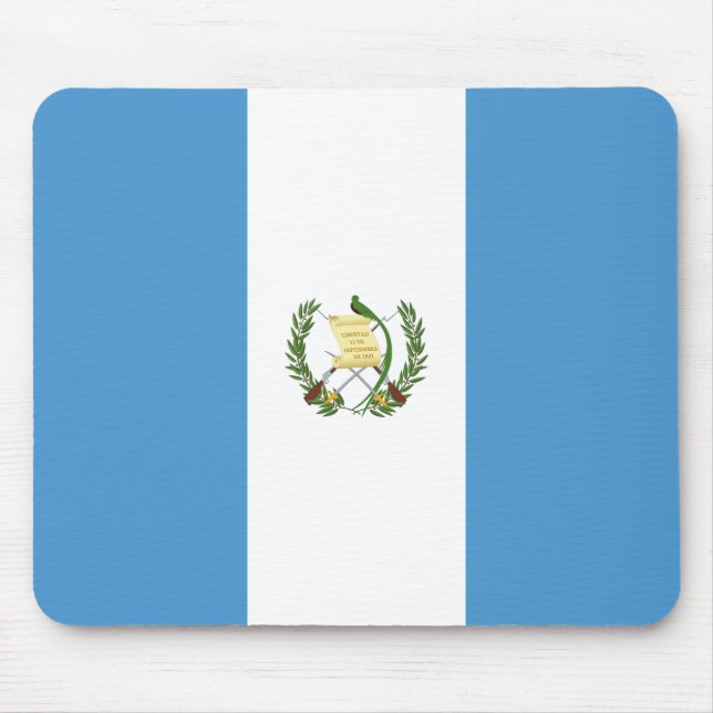 Alfombrilla De Ratón Bandera de Guatemala (Frente)