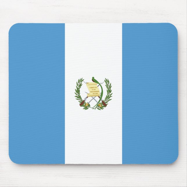 Alfombrilla De Ratón Bandera de Guatemala (Frente)