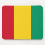 Alfombrilla De Ratón Bandera de Guinea<br><div class="desc">Productos de bandera mundial de personalizable - Por favor,  no dude en añadir su propio texto.</div>
