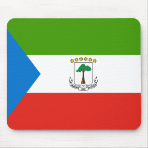 Alfombrilla De Ratón Bandera de Guinea Ecuatorial