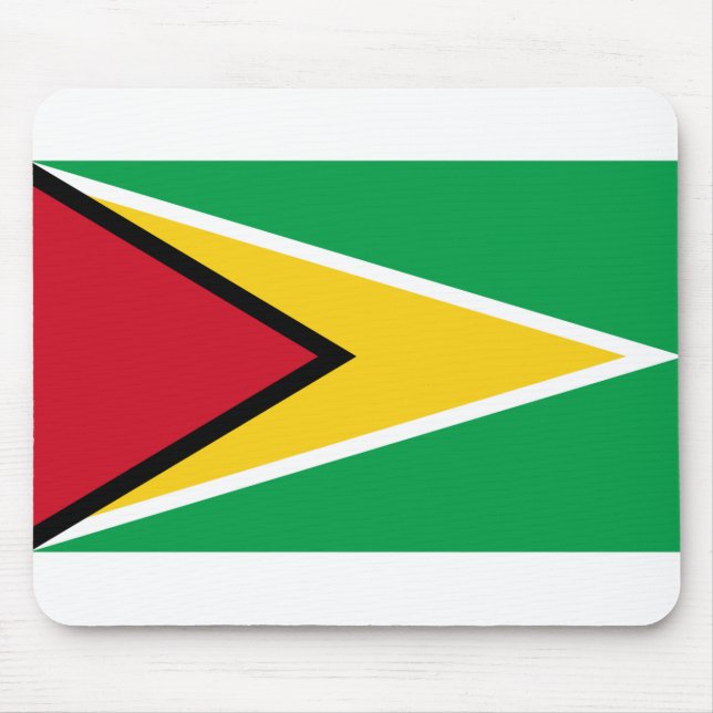 Alfombrilla De Ratón Bandera de Guyana (Frente)