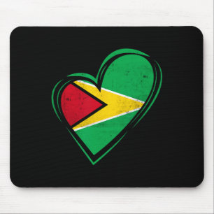 Alfombrilla De Ratón Bandera de Guyana Guyanés Crucero Caribeño Cricket