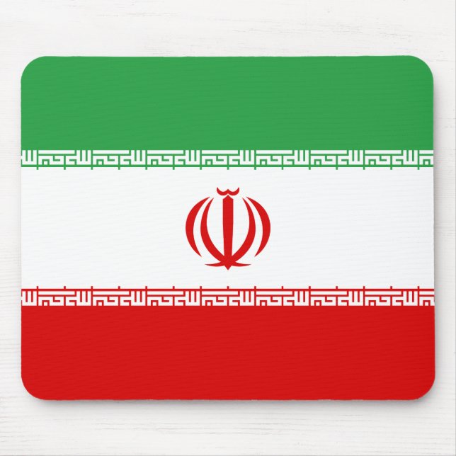 Alfombrilla De Ratón Bandera de Irán (iraní) (Frente)
