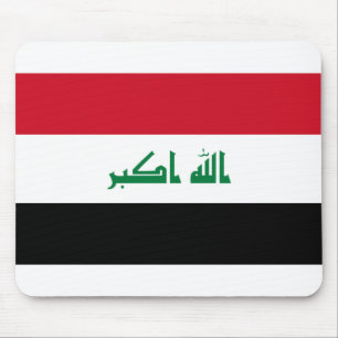 Alfombrilla De Ratón Bandera de Iraq