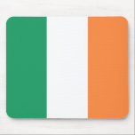 Alfombrilla De Ratón Bandera de Irlanda<br><div class="desc">Bandera patriótica de Irlanda.</div>