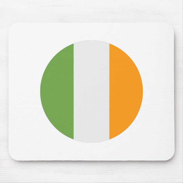 Alfombrilla De Ratón Bandera de Irlanda (Frente)