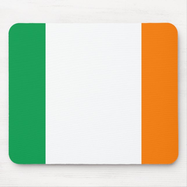 Alfombrilla De Ratón Bandera de Irlanda (irlandesa) (Frente)