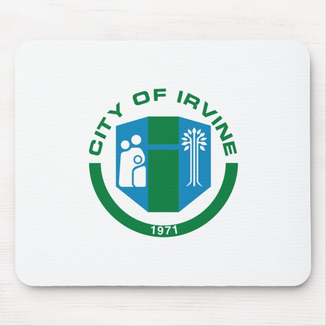 Alfombrilla De Ratón Bandera de Irvine (California) (Frente)
