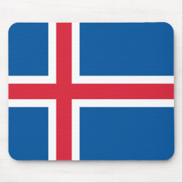 Alfombrilla De Ratón Bandera de Islandia