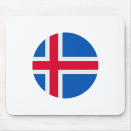Alfombrilla De Ratón Bandera de Islandia