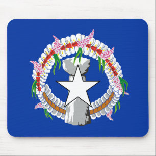 Alfombrilla De Ratón Bandera de Islas Marianas del Norte